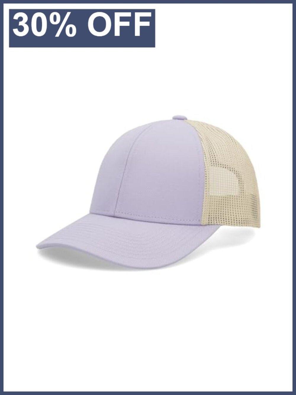 Low Profile Trucker Cap Snapback Mesh Back Baseball Hat